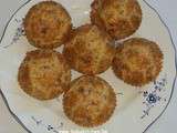 Muffins aux fromage et aux noix