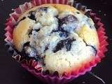 Muffins aux myrtilles