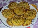 Petits flans courgette-pomme de terre