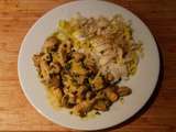 Poulet sauce champignons