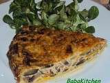 Quiche aux champignons