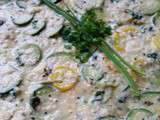 Quiche aux courgettes