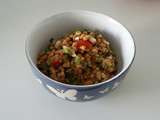 Salade de lentilles