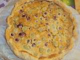 Tarte amandine aux raisins frais