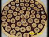 Tarte aux bananes et nutella