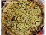 Tarte aux courgettes de bonhommet