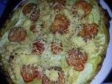 Tarte feuilletée aux courgettes et tomates