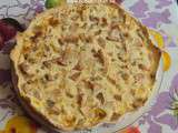 Tarte fine poires et gorgonzola