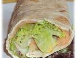 Wrap au saumon et avocat