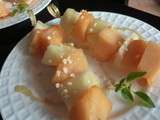 Brochette de Melons