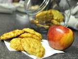 Cookies aux pommes et flocons d'avoine