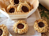 Biscuits noisettes et chocolat