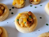 Bouchées boudin blanc et pommes