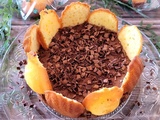 Charlotte version madeleine au chocolat