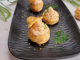 Choux au saumon