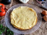 Crêpes salées au Thermomix