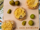 Crumble aux prunes reines-claude