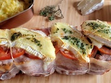Filet mignon camembert, sauce camembert