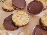 Palets croquants amandes chocolat