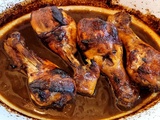 Pilons de poulet au sirop d'érable et balsamique