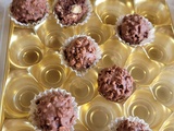 Rochers au chocolat façon ferrero