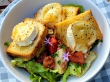 Salade de chèvre chaud