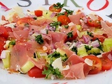 Salade de concombre à l'italienne