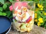 Salade de pâtes au saumon