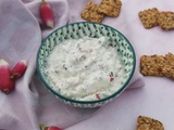 Tartinade de radis et fromage frais