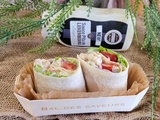 Wrap poulet pita