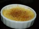 Crème brûlée au combava