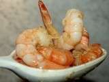 Crevettes gingembre et citronnelle