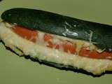 Hot-dog de courgette