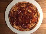 Tarte aux pommes et caramel au beurre salé