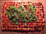 Tarte aux tomates cerises