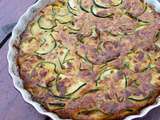 Clafoutis de courgettes au comté