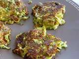 Galettes de courgettes