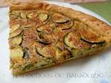 Quiche aux courgettes et roquefort