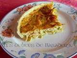 Quiche aux poireaux et saumon