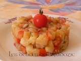 Salade de pommes de terre multicolore