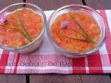 Verrine de crevettes lorientaises