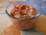 Verrine de tomates au crabe