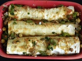 Enchiladas méditerranéennes