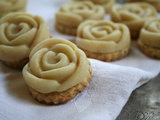 Roses au citron et aux amandes