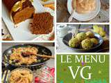 Menu vg du Samedi : spécial repas de Fêtes