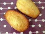 Madeleines au citron