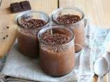 Mousse au chocolat végétale