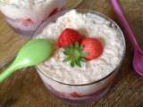 Mousses aux fraises Tagada { Candy Day }