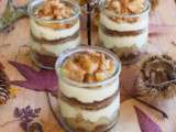 Tiramisu pommes,poires & speculoos {Foodista Challenge #13}