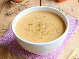 Velouté de lentilles corail au cumin